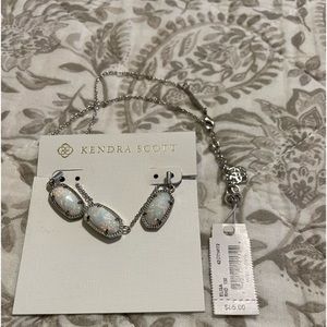Kendra Scott ELISA Necklace and Earrings